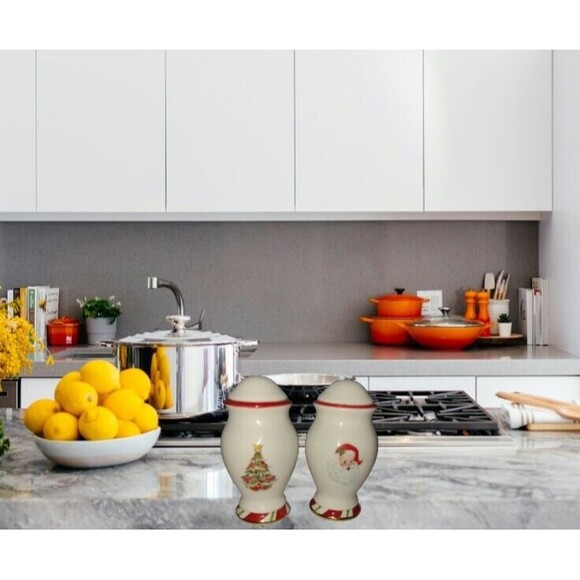 Christopher Radko Letters To Santa Home for Holidays Salt & Pepper Shaker Set - Picture 11 of 11